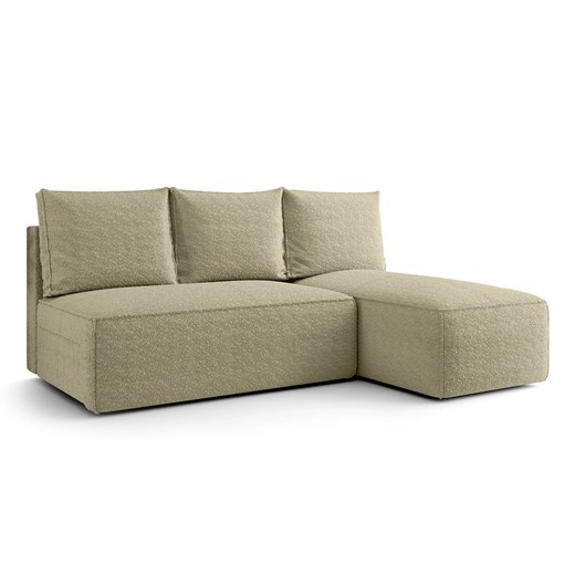 Ciemnobeżowy narożnik rozkładany T1-K02 ze sklepu Edinos.pl w kategorii Narożniki - zdjęcie 187782144