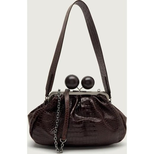 Weekend MaxMara Skórzana torebka na ramię WKAALISSO | Pasticcino ze sklepu Gomez Fashion Store w kategorii Kopertówki - zdjęcie 187782990