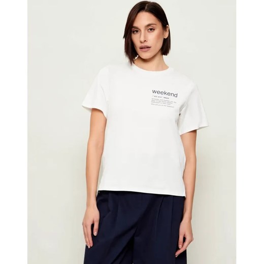 Weekend MaxMara T-shirt WKDTENUE | Relaxed fit ze sklepu Gomez Fashion Store w kategorii Bluzki damskie - zdjęcie 187783032
