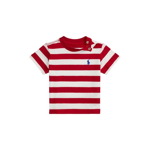 Polo Ralph Lauren T-Shirt 320A95726001 Czerwony Regular Fit ze sklepu MODIVO w kategorii T-shirty chłopięce - zdjęcie 187783403