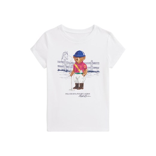 Polo Ralph Lauren T-Shirt 312A96120001 Biały Regular Fit ze sklepu MODIVO w kategorii T-shirty chłopięce - zdjęcie 187783414