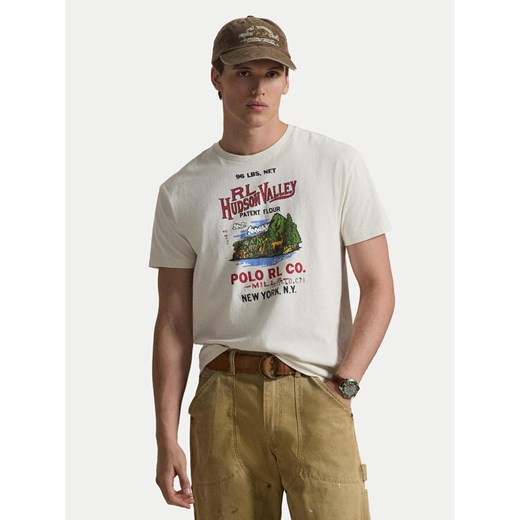 Polo Ralph Lauren T-Shirt 710P04979001 Biały Classic Fit ze sklepu MODIVO w kategorii T-shirty męskie - zdjęcie 187783430