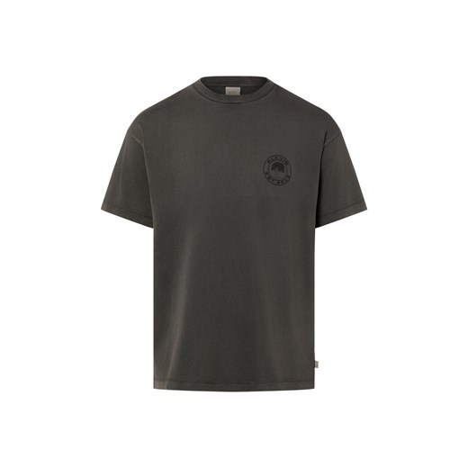 BLKVIS Koszulka męska Mężczyźni Bawełna antracytowy jednolity ze sklepu vangraaf w kategorii T-shirty męskie - zdjęcie 187783890