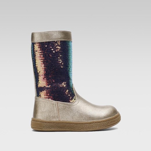 Kozaki Nelli Blu CM211224-12 ze sklepu ccc.eu w kategorii Buty zimowe dziecięce - zdjęcie 187784090