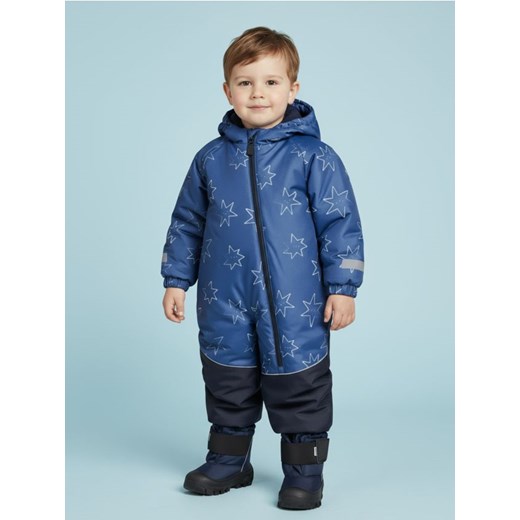 Sinsay - BARTEK Śniegowce wodoodporne z odblaskowymi elementami i wełnianą wyściółką - granatowy ze sklepu Sinsay w kategorii Buty zimowe dziecięce - zdjęcie 187784484