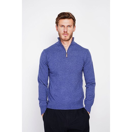 C&amp; Jo Sweter w kolorze niebieskim ze sklepu Limango Polska w kategorii Swetry męskie - zdjęcie 187784642