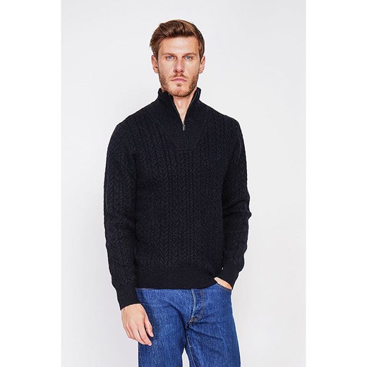 C&amp; Jo Sweter w kolorze czarnym ze sklepu Limango Polska w kategorii Swetry męskie - zdjęcie 187784671