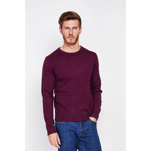 C&amp; Jo Sweter w kolorze bordowym ze sklepu Limango Polska w kategorii Swetry męskie - zdjęcie 187784674
