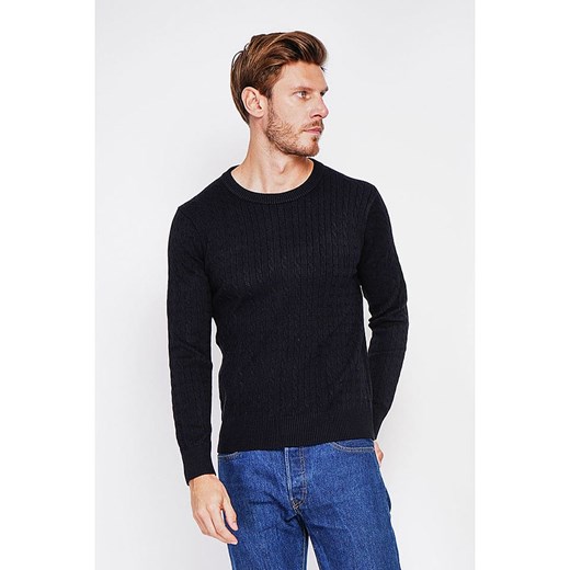 C&amp; Jo Sweter w kolorze czarnym ze sklepu Limango Polska w kategorii Swetry męskie - zdjęcie 187784683
