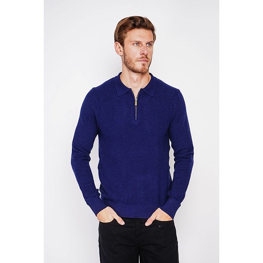 C&amp; Jo Sweter w kolorze granatowym ze sklepu Limango Polska w kategorii Swetry męskie - zdjęcie 187784733