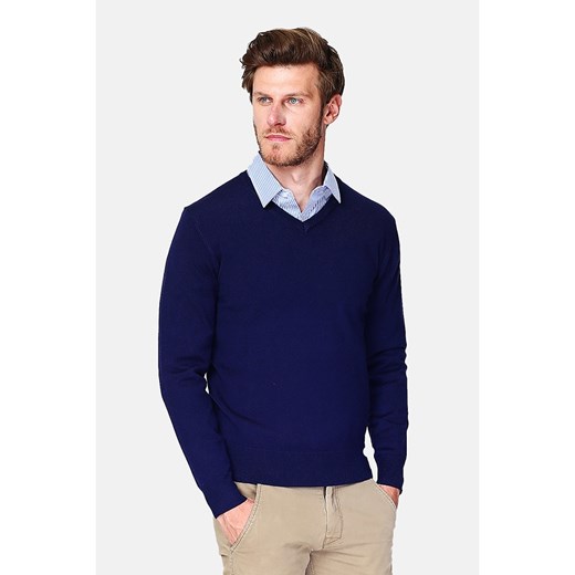 C&amp; Jo Sweter w kolorze granatowym ze sklepu Limango Polska w kategorii Swetry męskie - zdjęcie 187784751