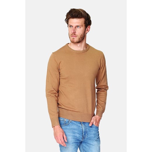 C&amp; Jo Sweter w kolorze karmelowym ze sklepu Limango Polska w kategorii Swetry męskie - zdjęcie 187784771