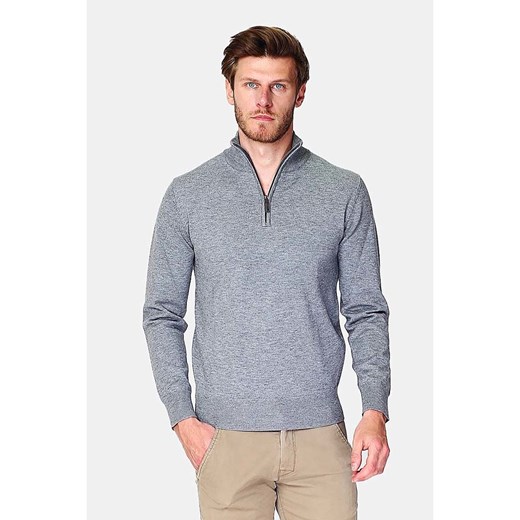 C&amp; Jo Sweter w kolorze szarym ze sklepu Limango Polska w kategorii Swetry męskie - zdjęcie 187784791