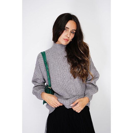 C&amp; Jo Sweter w kolorze szarym ze sklepu Limango Polska w kategorii Swetry damskie - zdjęcie 187784841