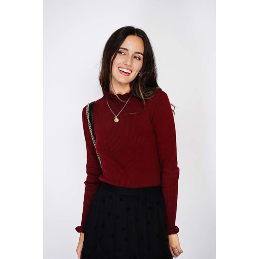 C&amp; Jo Sweter w kolorze bordowym ze sklepu Limango Polska w kategorii Swetry damskie - zdjęcie 187784962