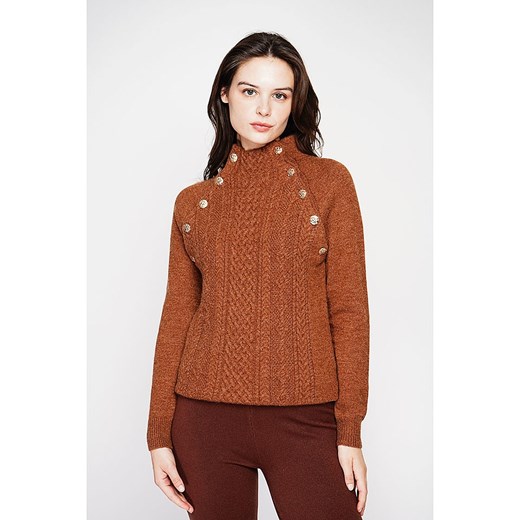 C&amp; Jo Sweter w kolorze jasnobrązowym ze sklepu Limango Polska w kategorii Swetry damskie - zdjęcie 187785061