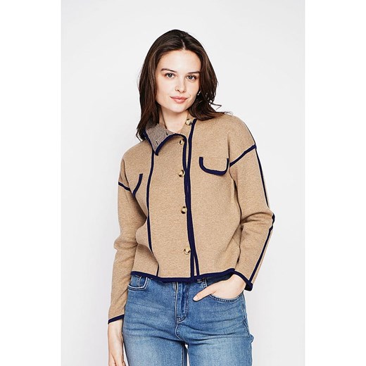 C&amp; Jo Kardigan w kolorze karmelowym ze sklepu Limango Polska w kategorii Swetry damskie - zdjęcie 187785082