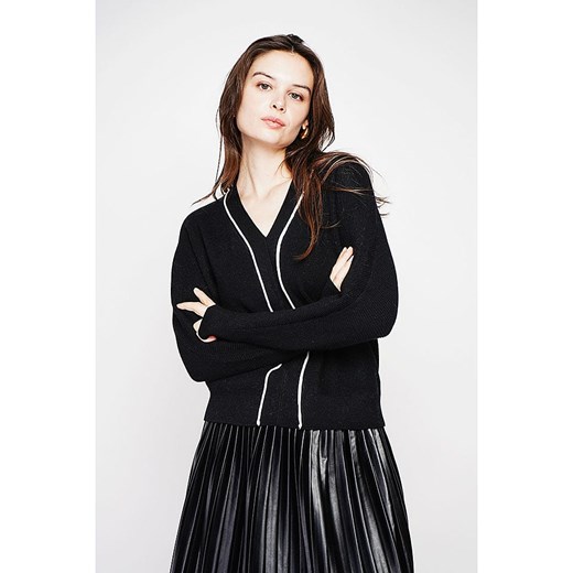 C&amp; Jo Sweter w kolorze czarnym ze sklepu Limango Polska w kategorii Swetry damskie - zdjęcie 187785112