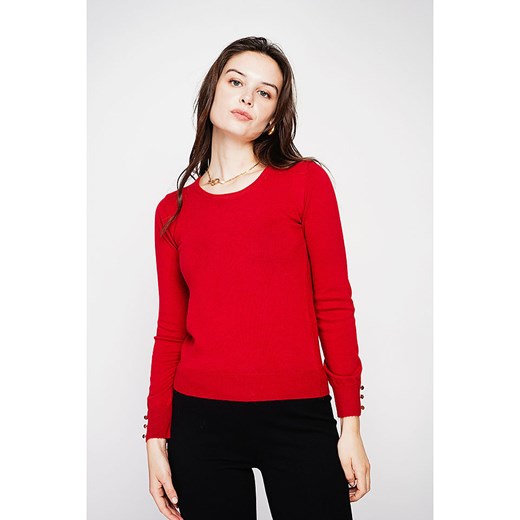 C&amp; Jo Sweter w kolorze czerwonym ze sklepu Limango Polska w kategorii Swetry damskie - zdjęcie 187785261