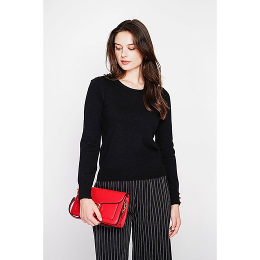 C&amp; Jo Sweter w kolorze czarnym ze sklepu Limango Polska w kategorii Swetry damskie - zdjęcie 187785270