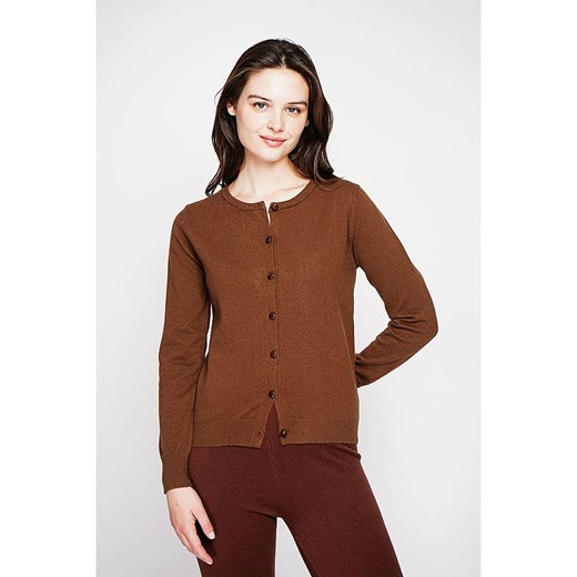 C&amp; Jo Kardigan w kolorze jasnobrązowym ze sklepu Limango Polska w kategorii Swetry damskie - zdjęcie 187785303