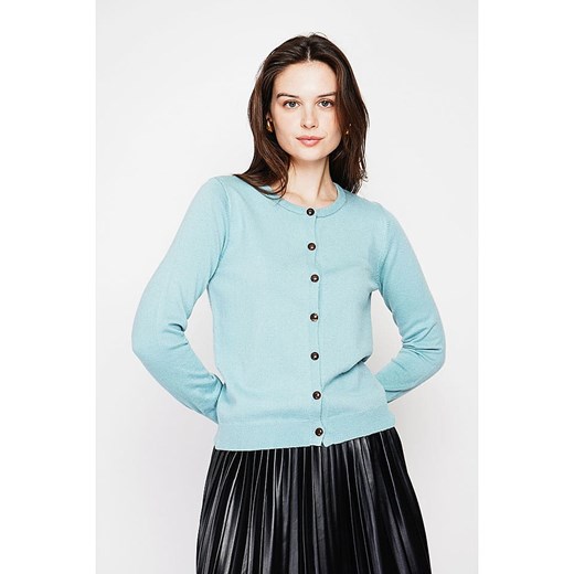 C&amp; Jo Kardigan w kolorze błękitnym ze sklepu Limango Polska w kategorii Swetry damskie - zdjęcie 187785312