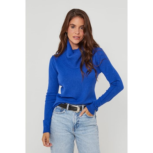 Soft Cashmere Golf w kolorze niebieskim ze sklepu Limango Polska w kategorii Swetry damskie - zdjęcie 187785943