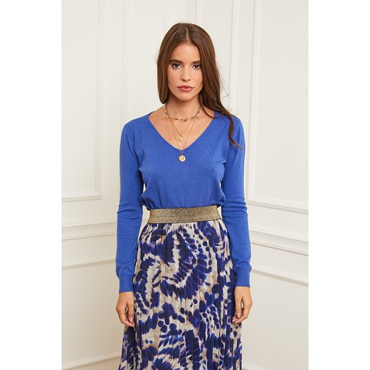 Soft Cashmere Sweter w kolorze niebieskim ze sklepu Limango Polska w kategorii Swetry damskie - zdjęcie 187785993