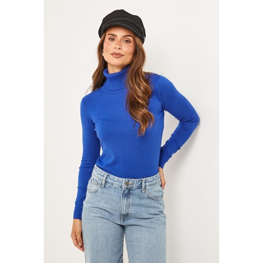 Soft Cashmere Golf w kolorze niebieskim ze sklepu Limango Polska w kategorii Swetry damskie - zdjęcie 187786102