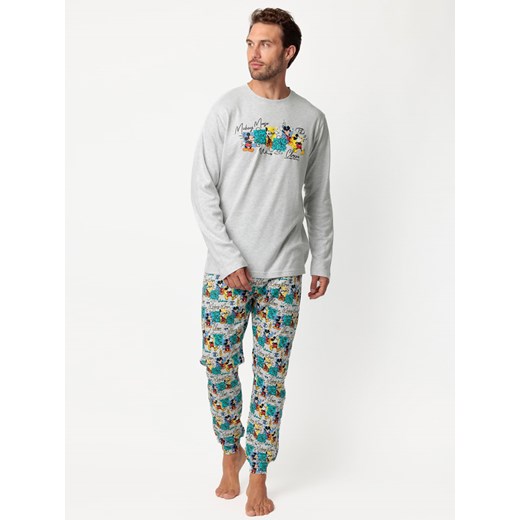 Disney Piżama &quot;Disney&quot; w kolorze jasnoszaro-turkusowym ze sklepu Limango Polska w kategorii Piżamy męskie - zdjęcie 187786394