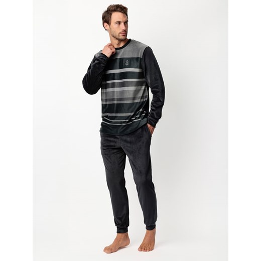 admas Piżama &quot;Admas classic&quot; w kolorze czarnym ze sklepu Limango Polska w kategorii Piżamy męskie - zdjęcie 187786603