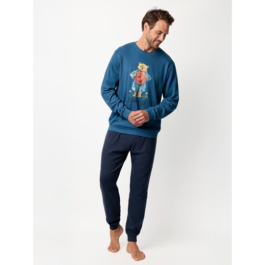 Paddington Piżama &quot;Paddington&quot; w kolorze granatowym ze sklepu Limango Polska w kategorii Piżamy męskie - zdjęcie 187786663