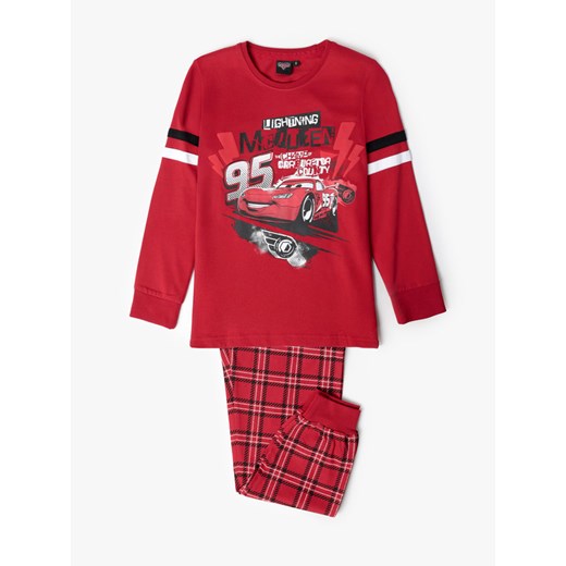Disney Cars Piżama &quot;Cars&quot; w kolorze czerwonym 128 promocyjna cena Limango Polska