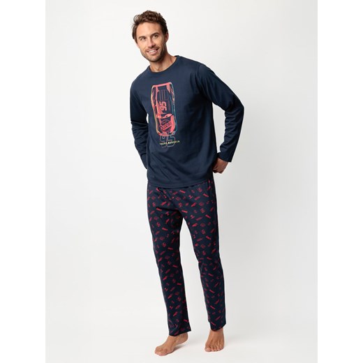 Disney Piżama &quot;Disney&quot; w kolorze granatowym ze sklepu Limango Polska w kategorii Piżamy męskie - zdjęcie 187786742