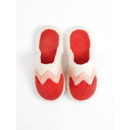 admas Kapcie w kolorze czerwono-jasnoróżowym ze sklepu Limango Polska w kategorii Kapcie damskie - zdjęcie 187786922