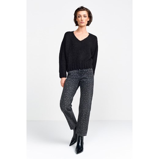 Rich &amp; Royal Sweter w kolorze czarnym ze sklepu Limango Polska w kategorii Swetry damskie - zdjęcie 187787013