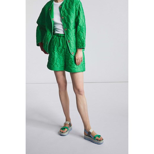 Rich &amp; Royal Kurtka pikowana w kolorze zielonym ze sklepu Limango Polska w kategorii Kurtki damskie - zdjęcie 187787481