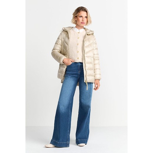 Rich &amp; Royal Kurtka pikowana w kolorze złotym ze sklepu Limango Polska w kategorii Kurtki damskie - zdjęcie 187787661