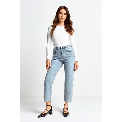 Rich &amp; Royal Dżinsy - Tapered fit - w kolorze błękitnym ze sklepu Limango Polska w kategorii Jeansy damskie - zdjęcie 187787724