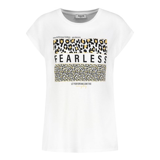 Sublevel Koszulka w kolorze białym ze sklepu Limango Polska w kategorii Bluzki damskie - zdjęcie 187787930