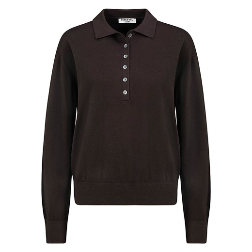 Sublevel Sweter w kolorze ciemnobrązowym ze sklepu Limango Polska w kategorii Swetry damskie - zdjęcie 187788341