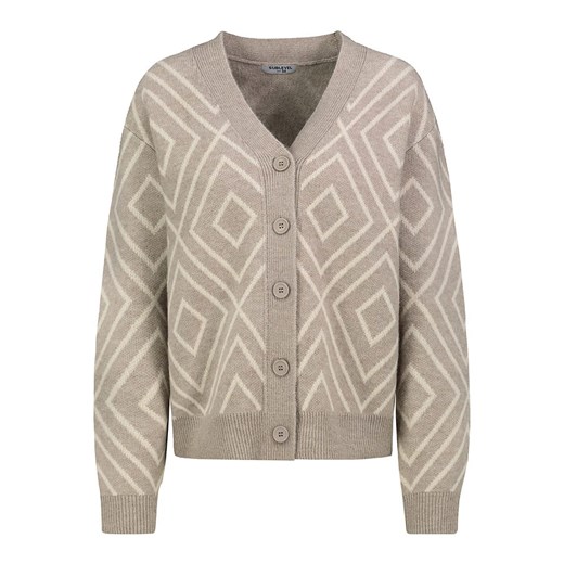 Sublevel Kardigan w kolorze kremowo-jasnoszarym ze sklepu Limango Polska w kategorii Swetry damskie - zdjęcie 187788362
