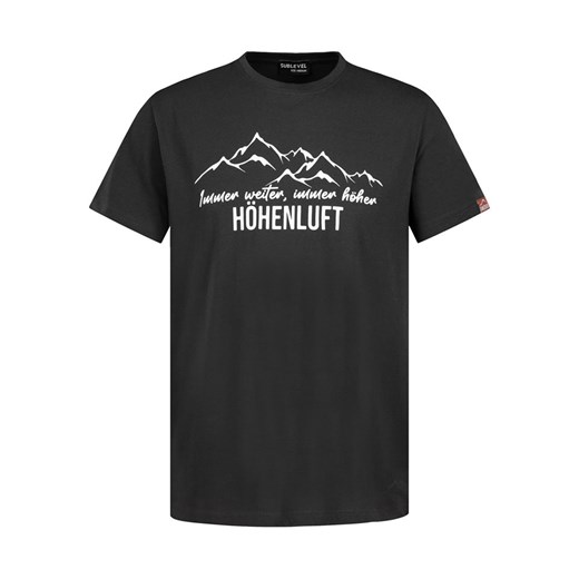 Sublevel Koszulka w kolorze antracytowym ze sklepu Limango Polska w kategorii T-shirty męskie - zdjęcie 187788542