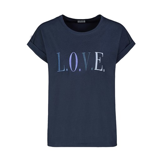 Sublevel Koszulka w kolorze granatowym ze sklepu Limango Polska w kategorii Bluzki damskie - zdjęcie 187788831