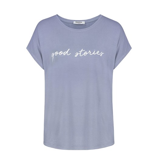 Sublevel Koszulka w kolorze błękitnym ze sklepu Limango Polska w kategorii Bluzki damskie - zdjęcie 187788912