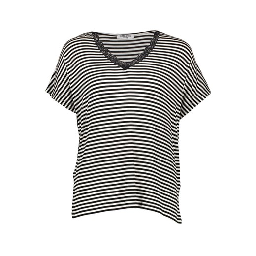 Sublevel Koszulka w kolorze czarno-białym ze sklepu Limango Polska w kategorii Bluzki damskie - zdjęcie 187788944