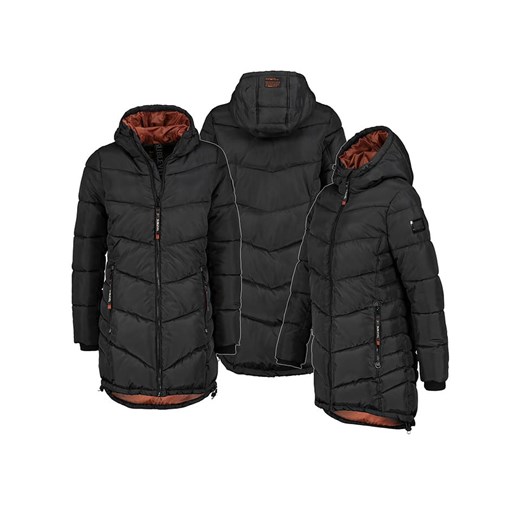 Sublevel Płaszcz pikowany w kolorze czarnym ze sklepu Limango Polska w kategorii Kurtki damskie - zdjęcie 187789312