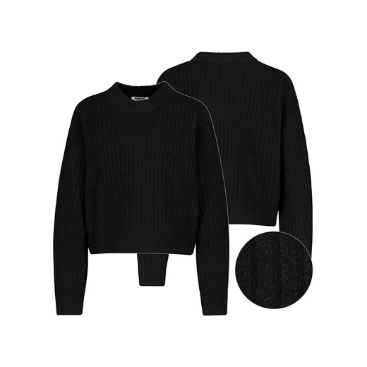 Sublevel Sweter w kolorze czarnym ze sklepu Limango Polska w kategorii Swetry damskie - zdjęcie 187789803