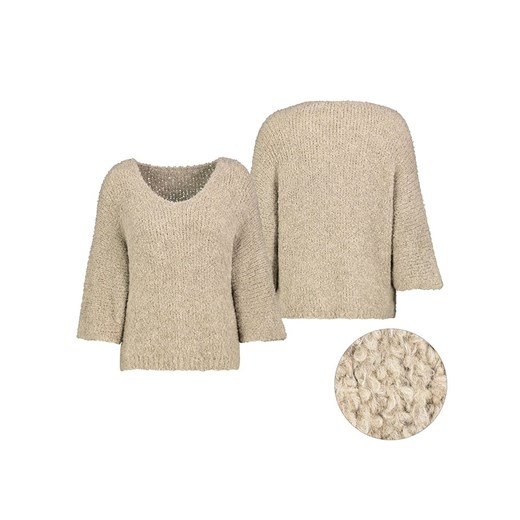 Sublevel Sweter w kolorze beżowym ze sklepu Limango Polska w kategorii Swetry damskie - zdjęcie 187789832