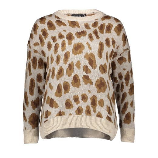 Sublevel Sweter w kolorze beżowo-jasnobrązowym ze sklepu Limango Polska w kategorii Swetry damskie - zdjęcie 187789834